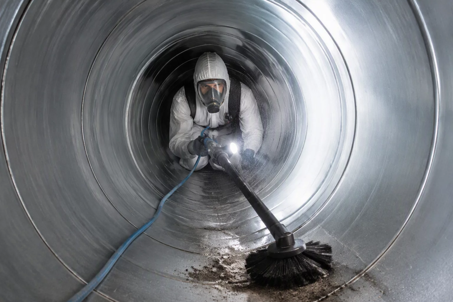 Duct Cleaning and ventilation airflow optimization