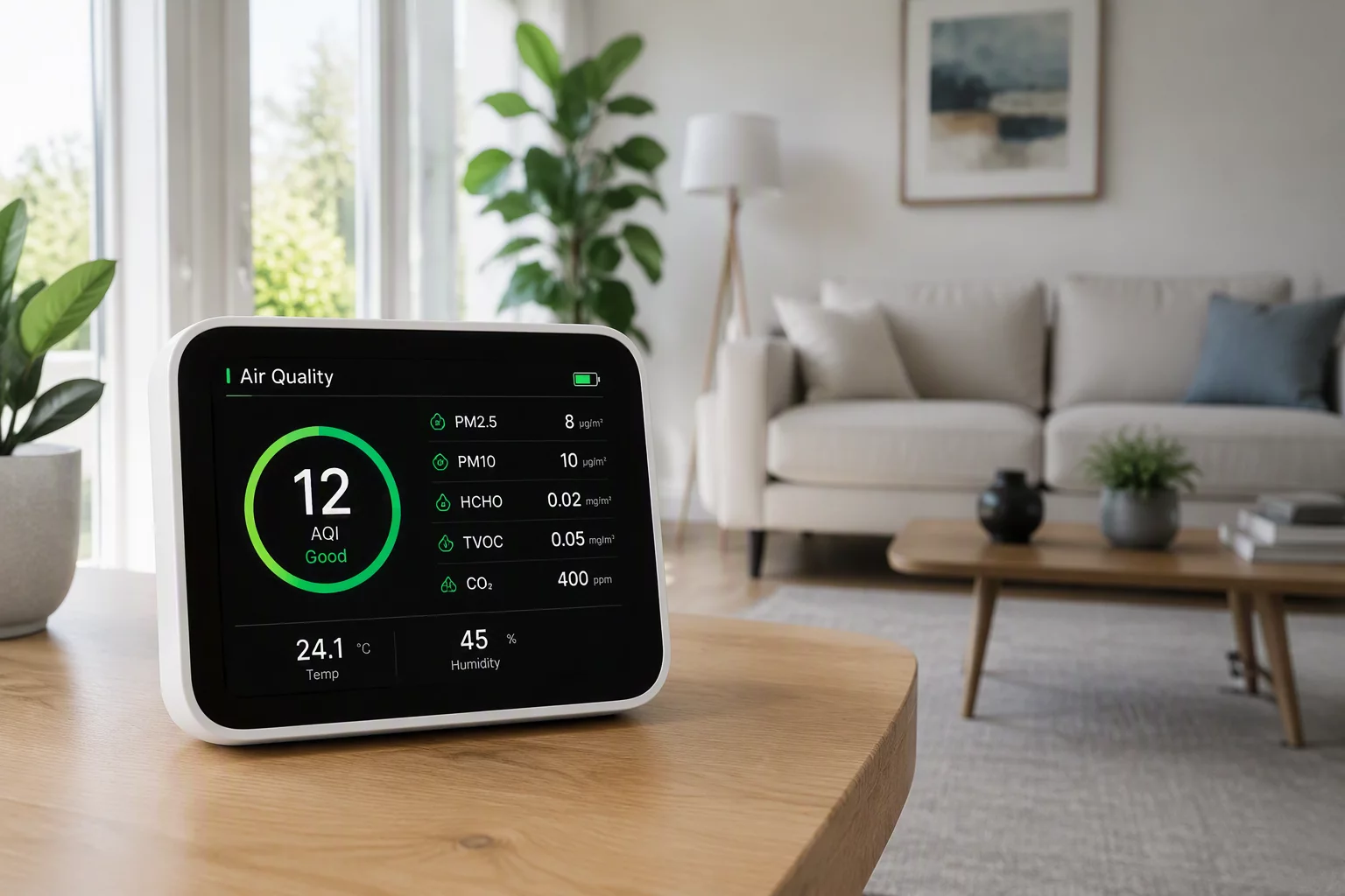 Indoor Air Quality testing and air filtration systems